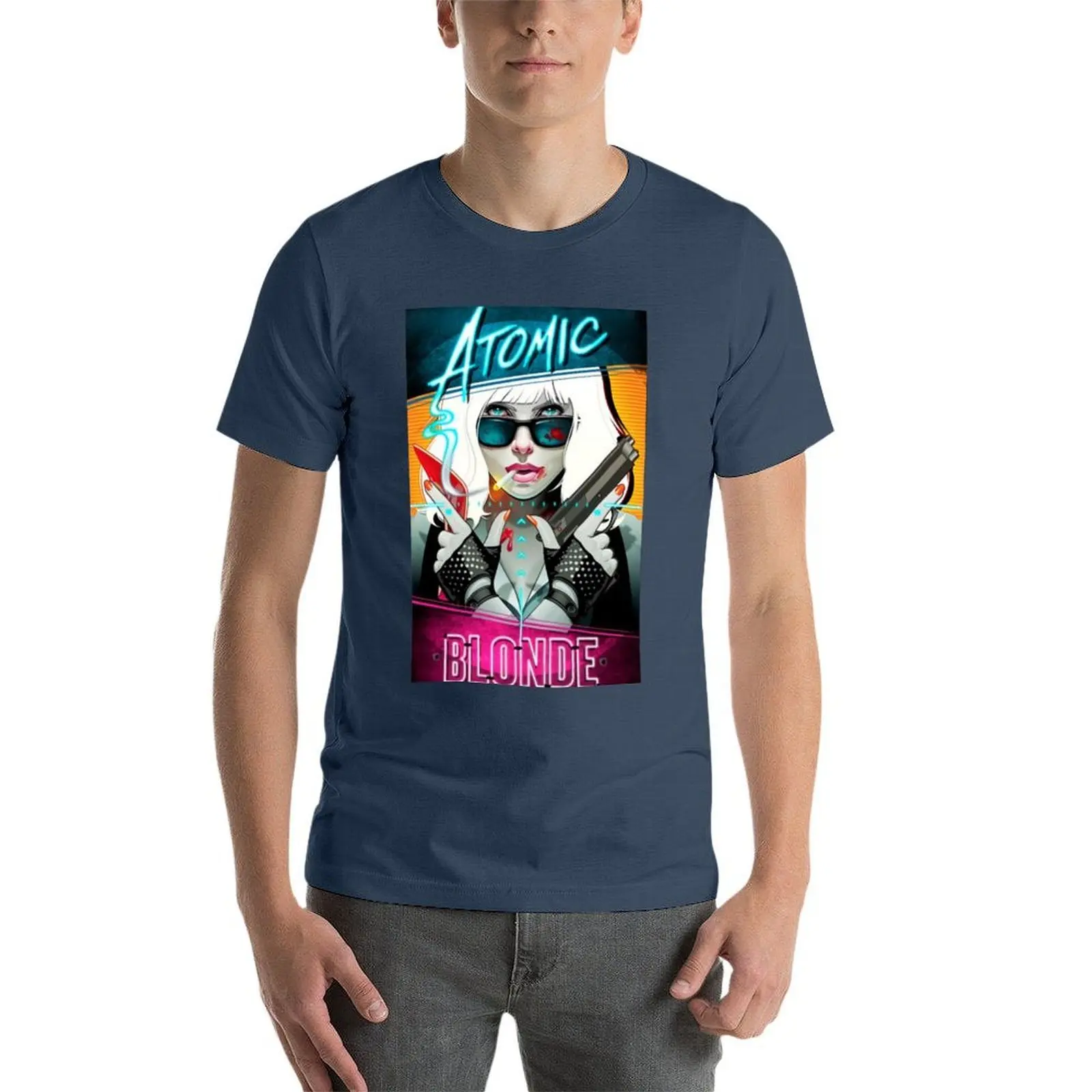 تي شيرت ملصق أشقر ذري هدية للمعجبين، هدية للرجال والنساء، عيد الهالوين، عيد الشكر، تي شيرت عيد الميلاد