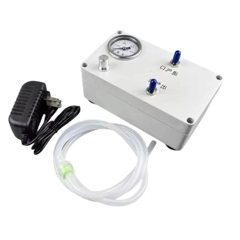 -80Kpa Laboratory Electric Vacuum Pump Adjustable Flow Rate Electric Vacuum Pump For Laboratory Degassing Mixing Casting US