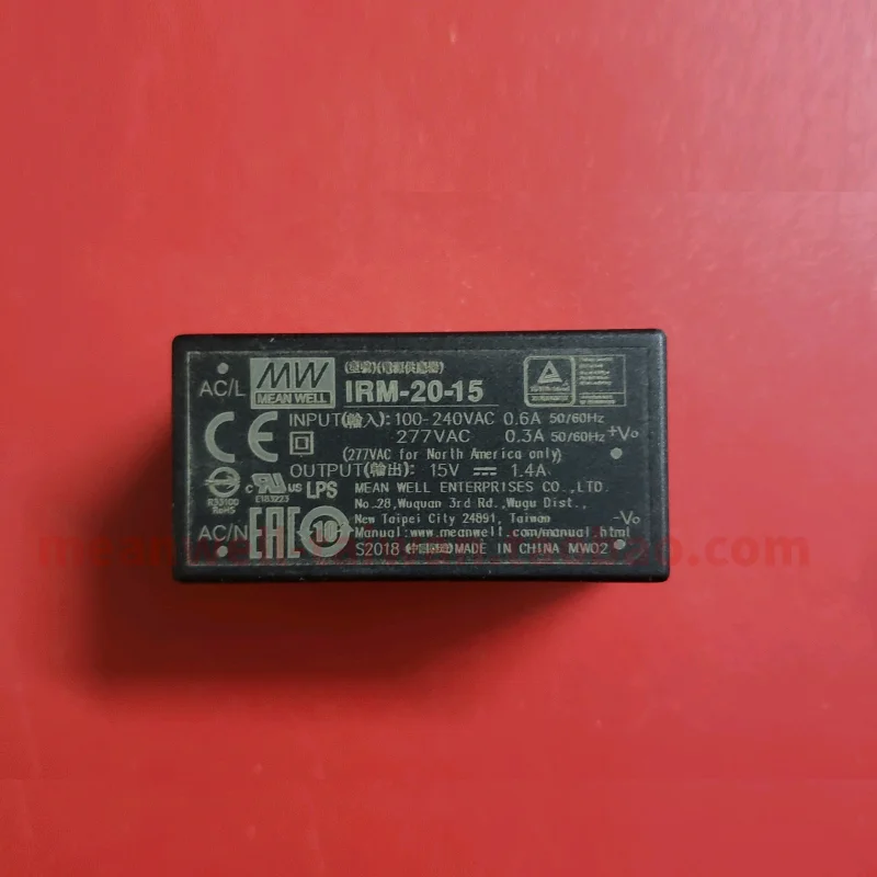 MEAN WELL IRM-20 Series IRM-20-3.3 IRM-20-5 IRM-20-12 IRM-20-15 IRM-20-24 AC-DC PCB module power supply