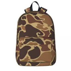 Duck Camo Backpacks Large Capacity Student Book bag Shoulder Bag Laptop Rucksack Fashion Children School Bag