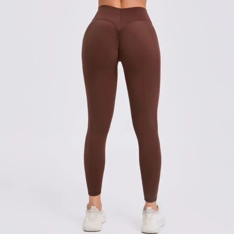 

Women's High-Waisted Yoga Pants - Tummy Control Booty-Lifting Slim-Fit Leggings for Running Gym Fitness & Casual Wear