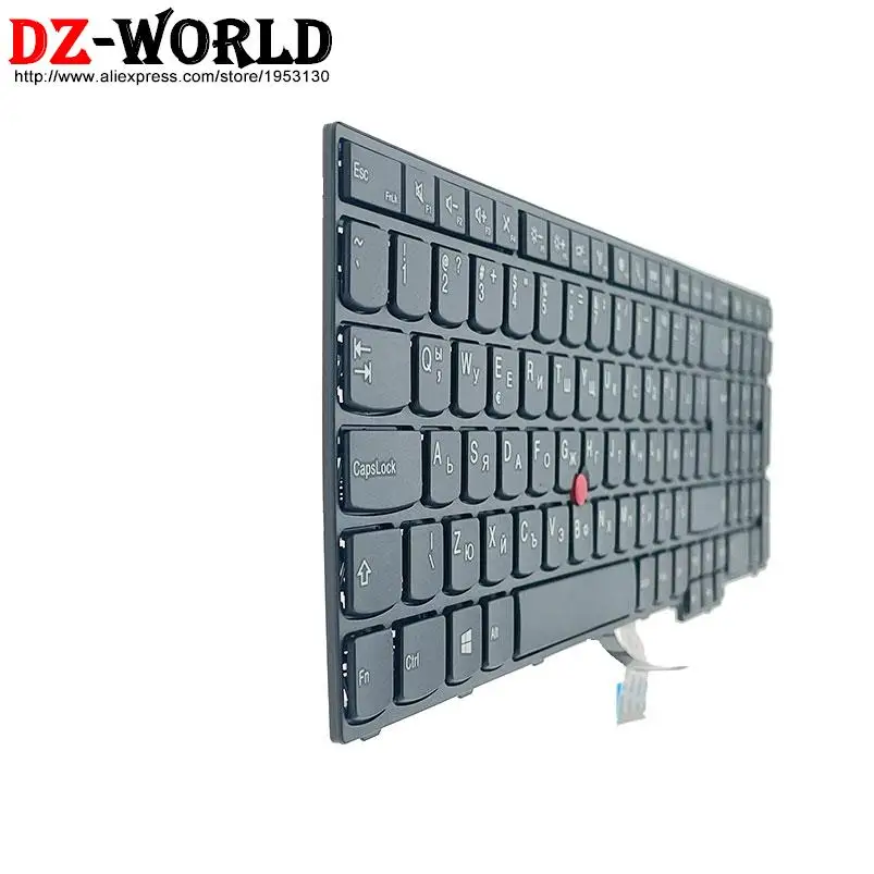 Imagem -05 - Ara us tw Tuf th no bg Sws cz Teclado Árabe Suíço Tailandês Russo Espanhol para Lenovo Thinkpad E550 c E555 E560 E565 Laptop sp ru