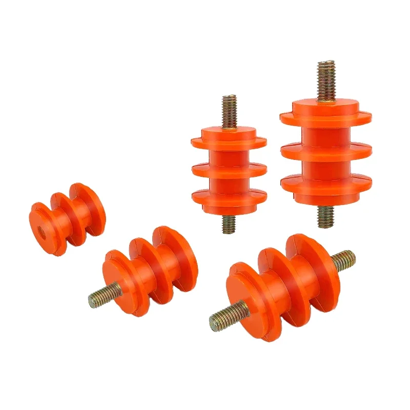 Screw Insulator 30/40/50*M6/M8/M10 Low Voltage Yellow Glass Ring DMC Resin