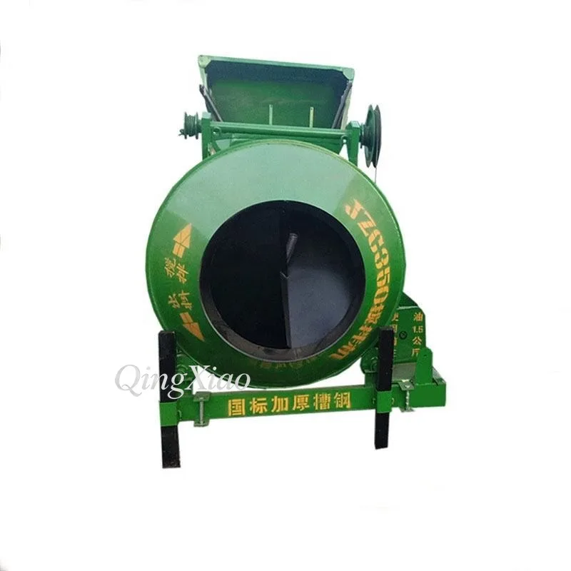 Mixer Beton Industri FOB Heavy Duty 350L Dengan Cincin Gigi Besi Cor Untuk Operasi Andal Di Lokasi Konstruksi Profesional