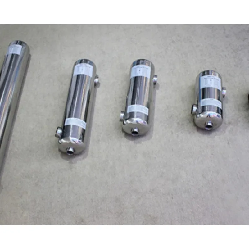 Swimming pool spa cold and hot water heat exchanger stainless steel three T heat exchanger swimming pool tube heat exchanger