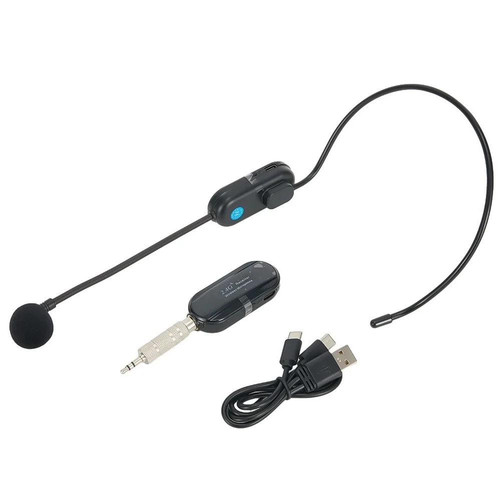 2.4G Wireless Professional Neckband Headset Microphone  Wireless Headset Business Laptop Conference Microphone