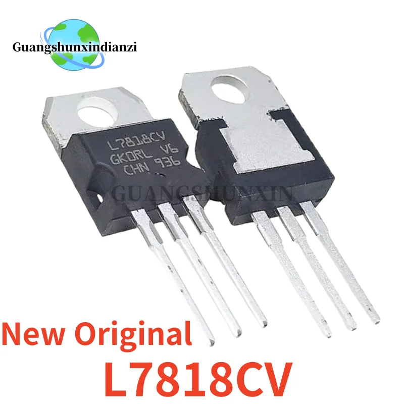 10-20-50PCS 100% New Imported Original L7818CV 7818 TO-220   Three-terminal voltage regulator/stabilizer 18V In Stock