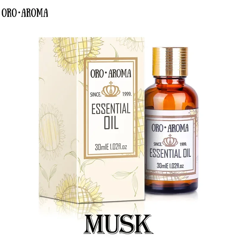 Oroaroma Natuurlijke Muskus Essentiële Olie voor Huid Lichaam Haarverzorging, Diffuser, Kaars, Zeep,