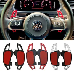 Car Steering Wheel Paddle Shift Extend Shifter Sticker For VW Golf 7 7.5 GTI MK7 GTE GTD RLINE Volkswage POLO Scirocco Jetta GLI