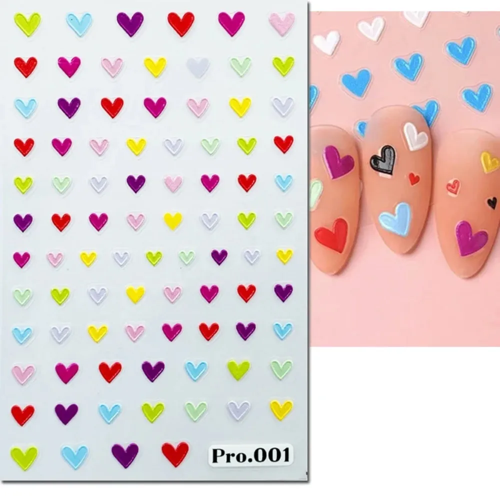 ملصقات فن الأظافر ثلاثية الأبع - مراجعة Nail Art Valentines Day وسعره
