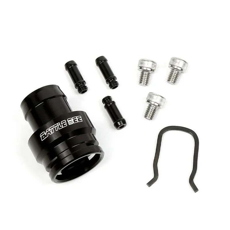 Turbo Boost Tap для Volkswagen Golf 2, поколения EA888 1,8 T 2,0 T EA113, вакуумный трехходовой адаптер, турбинный столик, черный