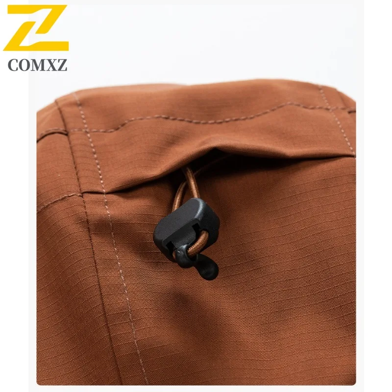 COMXZ Male Jacket Fashion Detachable Hood Outdoor Climbing Lightweight Coat Leisure Adventure Windproof Spring Autumn Clothing