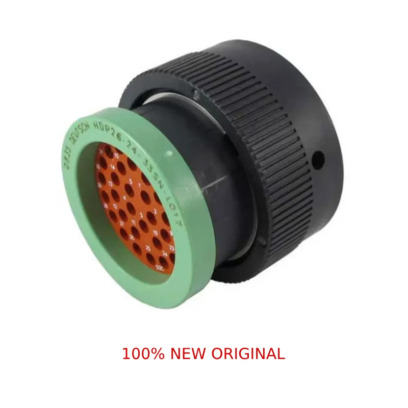 HDP26-24-33SN/HDP24-24-33PN Male Shell Housing Power Panel Mount Hybrid 33P Connector Plug Socket Genuine Original
