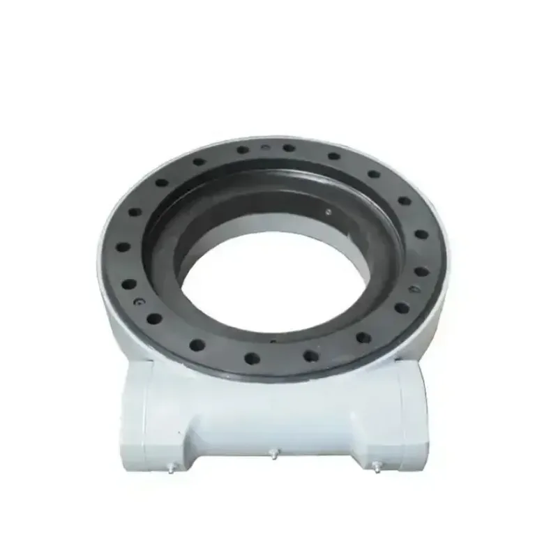 High Precision Heavy Load  platform slewing reducer SE14 Worm Gear Slew Drive Motor Slewing  for Aerial work vehicle