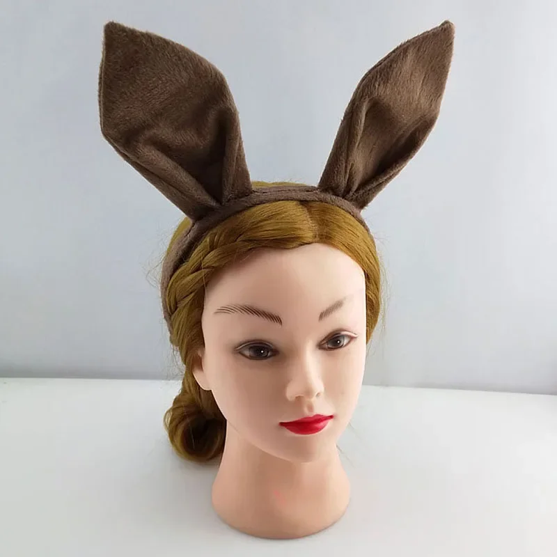 Children's Women Adult Kangaroo Easter Rabbit Ears Makeup Party Ball Props Hair Hoops Animals Headband Tail Bow Knot