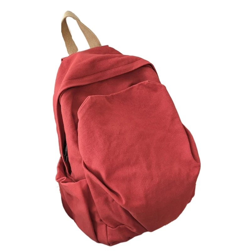 Vintage Canvas Backpack Daypack Convenient and Practical for Work and School