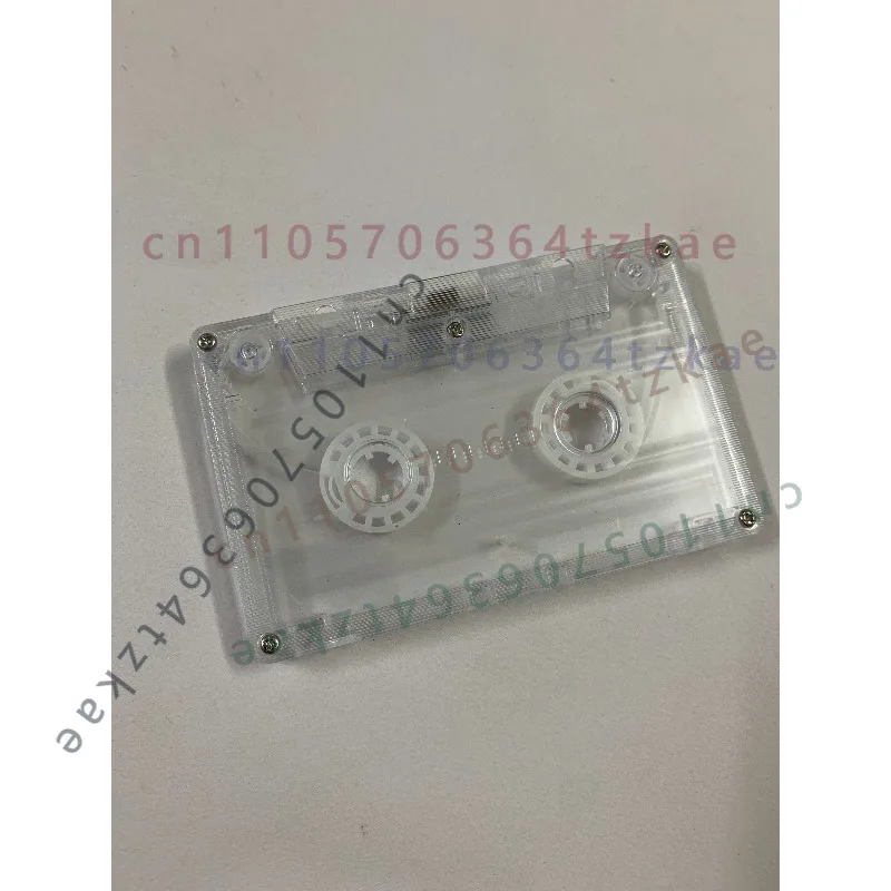 Blank Color Audio Cassette Tape Shell, 50/60/90Min Empty Cassette Case, Decorative Protective Outer Box For Tape Replacement