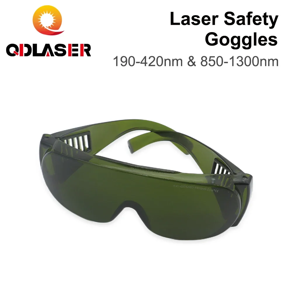 

QDLASER 1064nm Protective Goggles Style B 850-1300nm OD6+ CE Laser Safety Goggles for Protective eyewear for fiber lasers