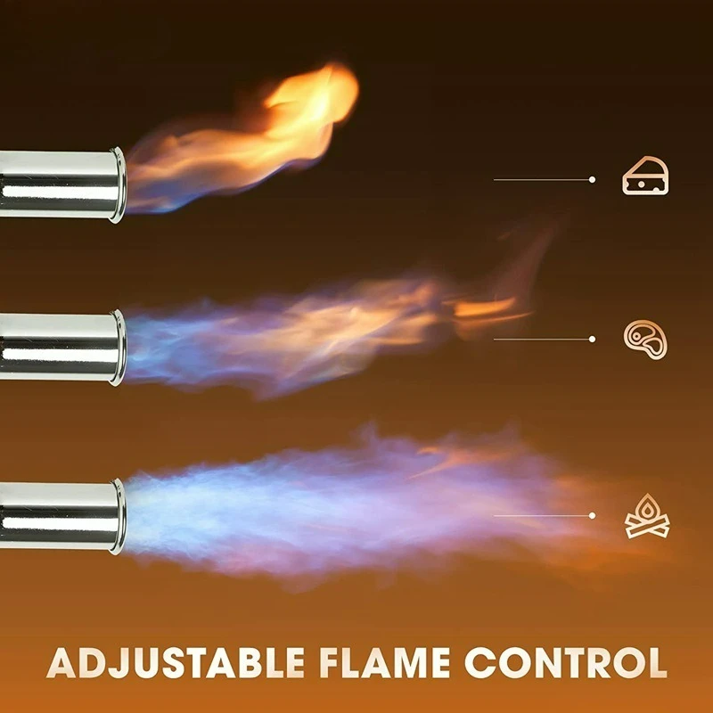 High Firepower Mountain Tank Flamethrower, Outdoor Camping BBQ, Efficient High Flame Igniter,Direct Fire Lighter Gadgets for Men