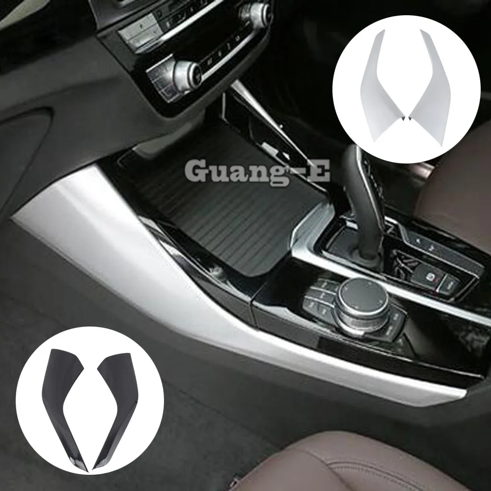 Car ABS Handbrake Shift Stall Paddle Cup Switch Frame Stick Trim For BMW X3 XDrive 25i 28i 30i 2018 2019 2020 2021 2022 2023