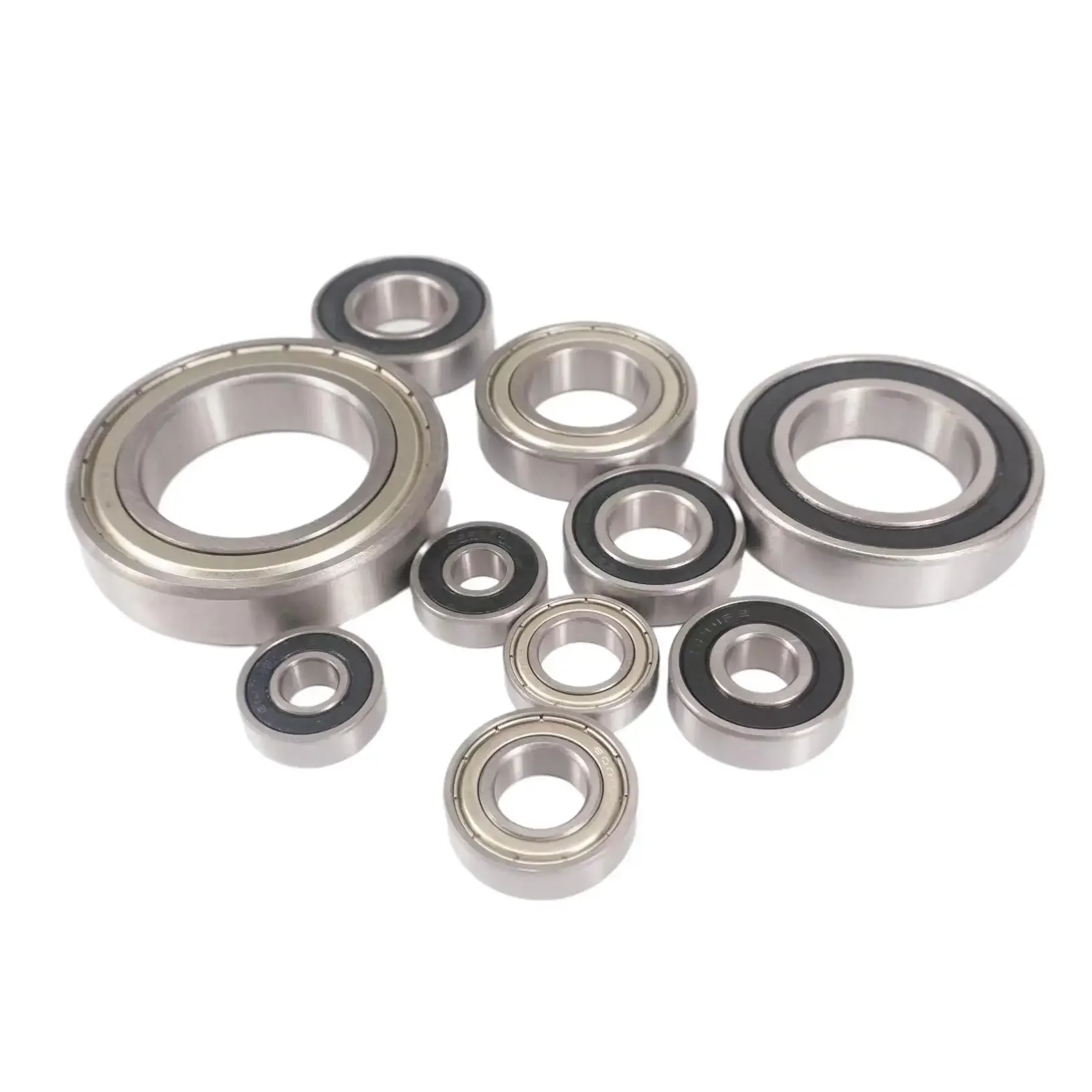 Inch Size Bearing ABEC1 ABEC3 Thin-wall Shielded Deep Groove Bearings R2ZZ R3ZZ R4ZZ R6ZZ R10ZZ R2-5ZZ R166 R155 R188 R168