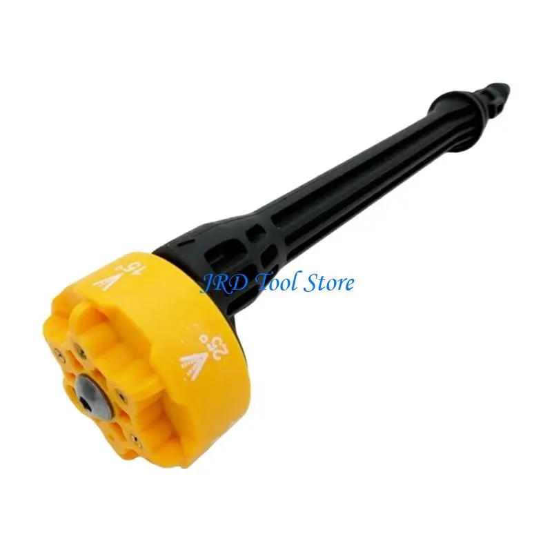 A2UD Practical Pressure Washer Guns Nozzle With 6 Sprays Setting Water Sprayer Tip For Patio Driveway And Auto Detailing