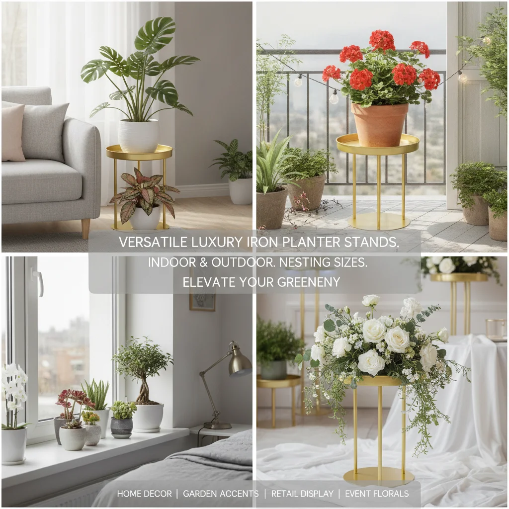 Juego de 4 Soportes de Metal D - Vertical Planter Tower reseña y precio