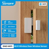 SONOFF DW2 Wifi Wireless Door Window Sensor Open / Closed Detectors e-WeLink APP Alert Notification Smart Home Security Alarm