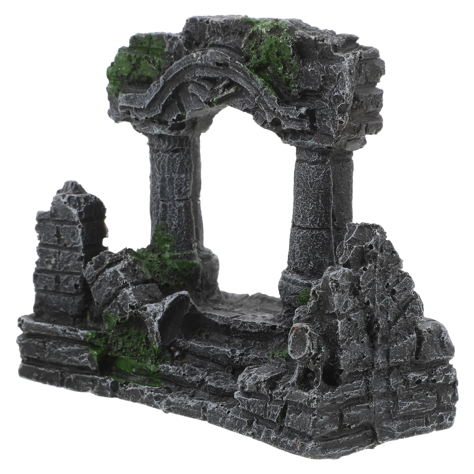

Elegant Roman Column Aquarium Decor Resin Crafted Fish Tank Ornament Versatile Use Easy Installation Underwater Landscape