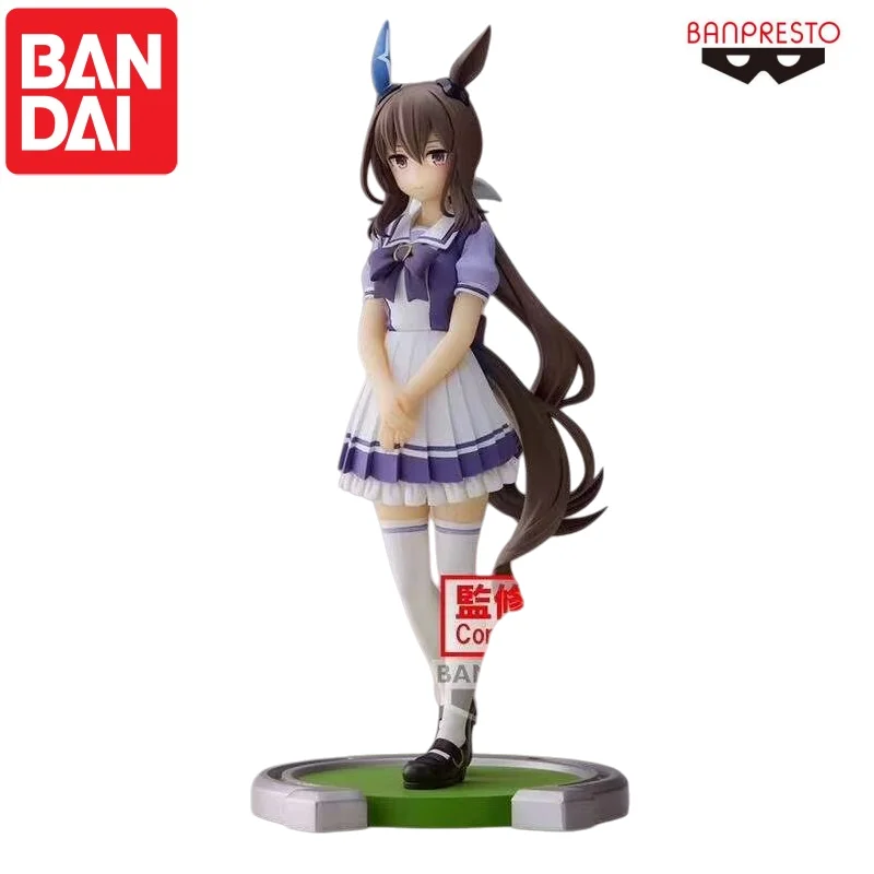 Bandai In Stock Original Umamusume Admire Vega Doll Brand New Boxed Animation Peripherals Characters Garage Banpresto Ornaments