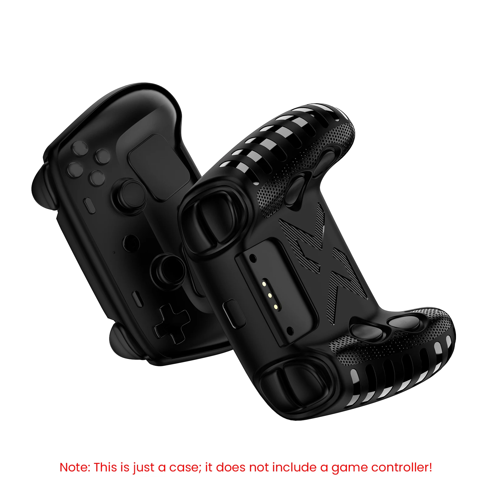For Steam Controller 2 TPU Handle Soft Cover Mesh Heat Dissipation Handle Flexible Casing Sweat-resistant Game Skin Housing
