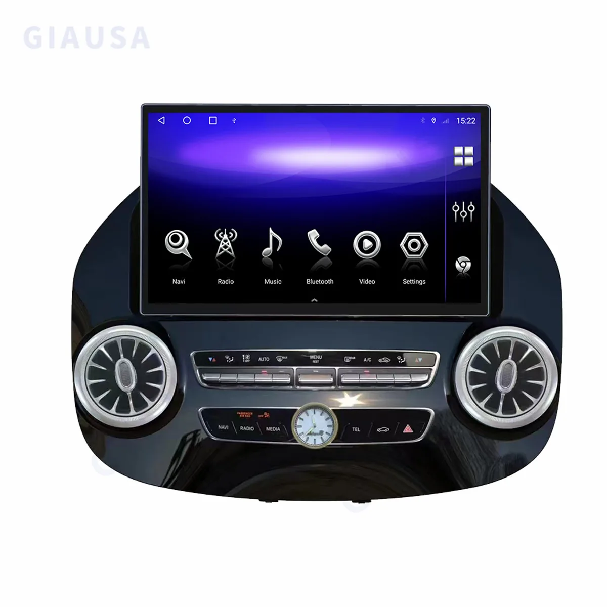 راديو السيارة لمرسيدس بنز فيتو 2016-2020 رئيس وحدة أندرويد ستيريو استقبال مشغل وسائط متعددة 2Din مسجل شرائط جوجل carplay #5