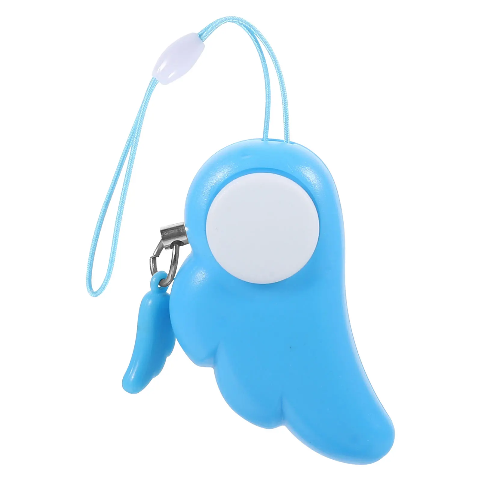 

130Db Women'S Personal Keychain Portable Safety Device Angel Wing Outdoor Security Ladies Small Keychain For Women Personal