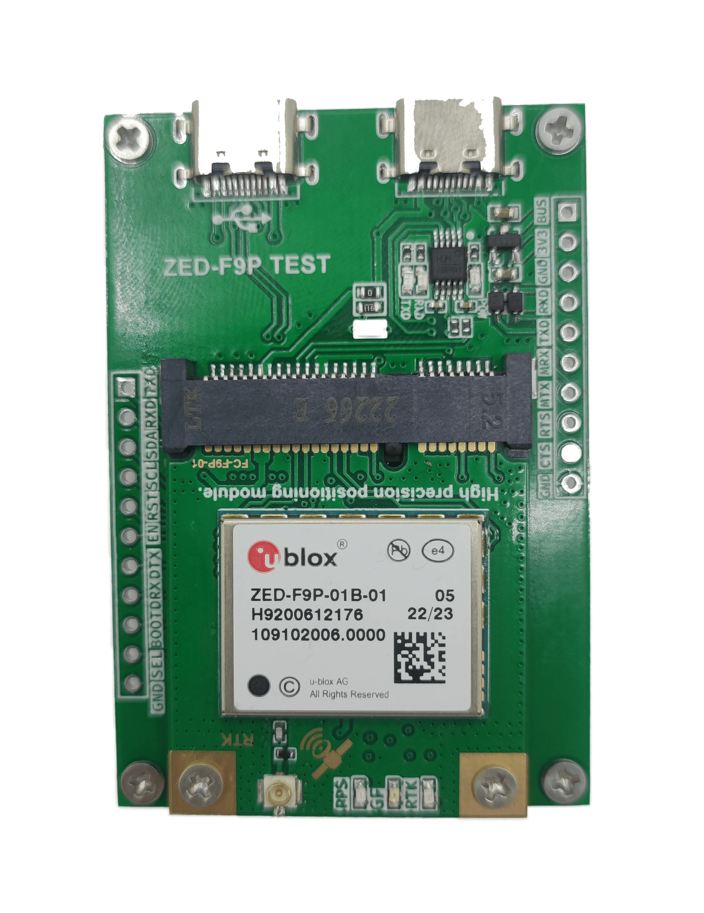 

Designed with the ZED-F9P F9 module the RTK high-precision GNSS receiver can be used as a base station and rove TOPGNSS