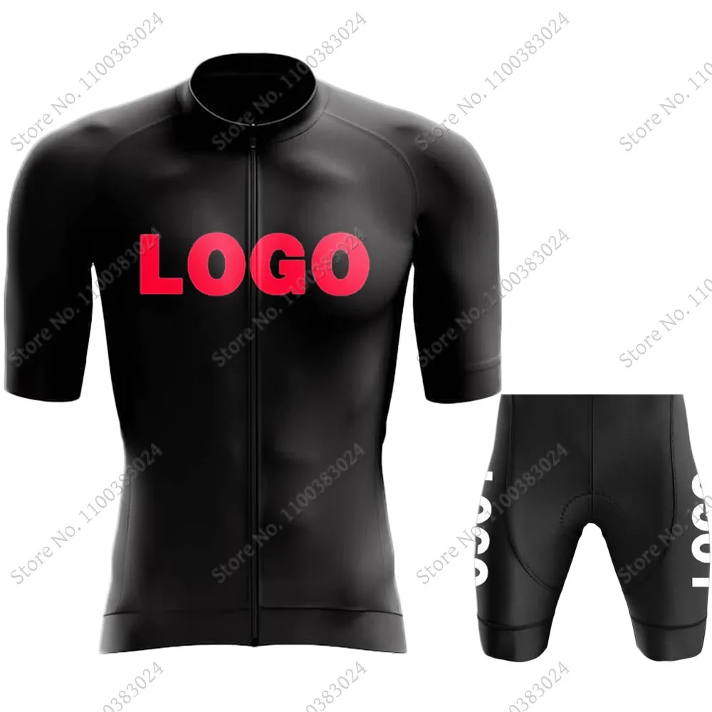 White Black Factory Custom 2024 DIY Cycling Jersey Set Cycling Clothing Road Bike Shirts Suit Bicycle Bib Shorts MTB Wear Ropa