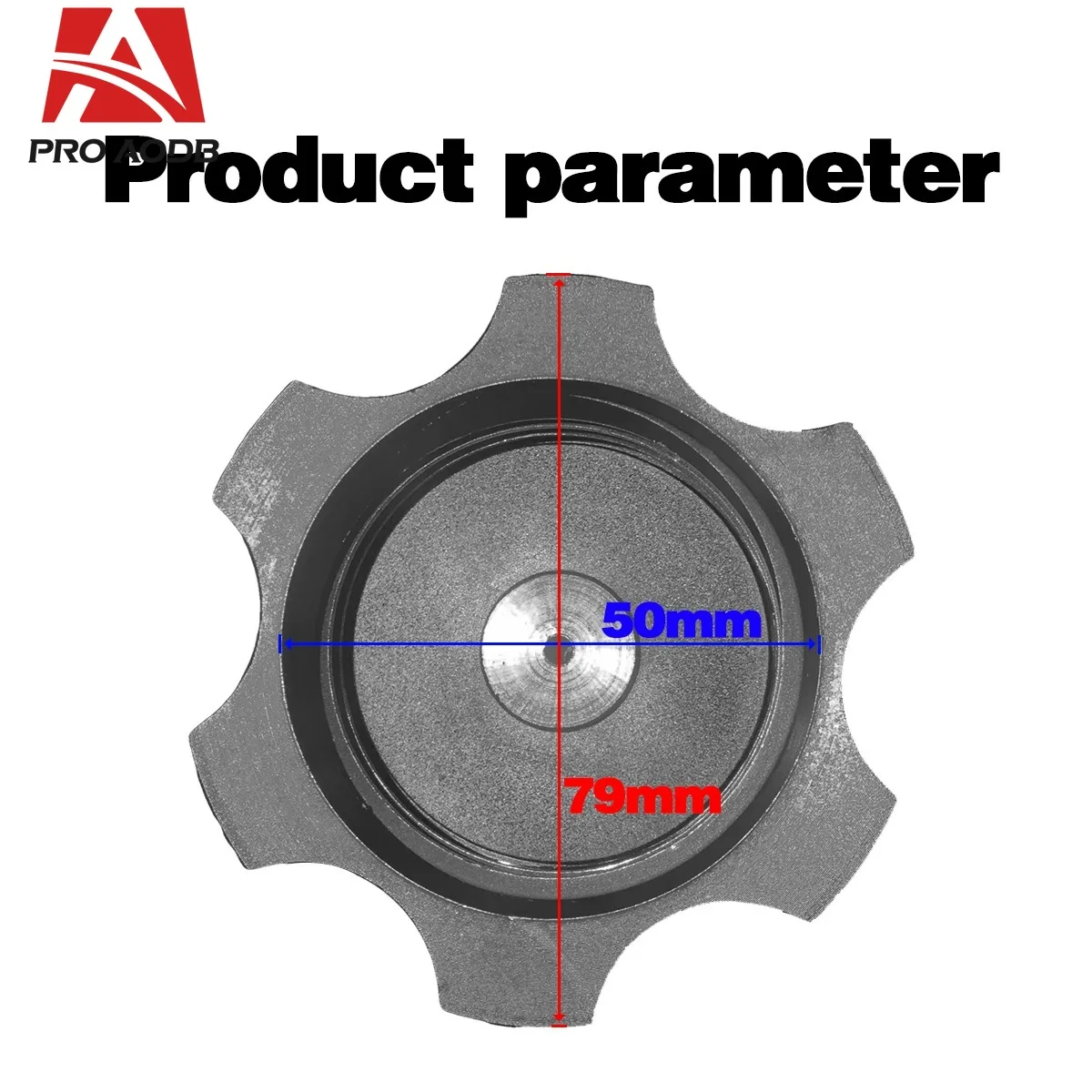 Universal 50mm CNC Aluminum Racing Gas Fuel Tank Cap With Vent Cap For Yamaha Kawasaki Honda KTM Suzuki Motorcycle Dirt Bike ATV view 2
