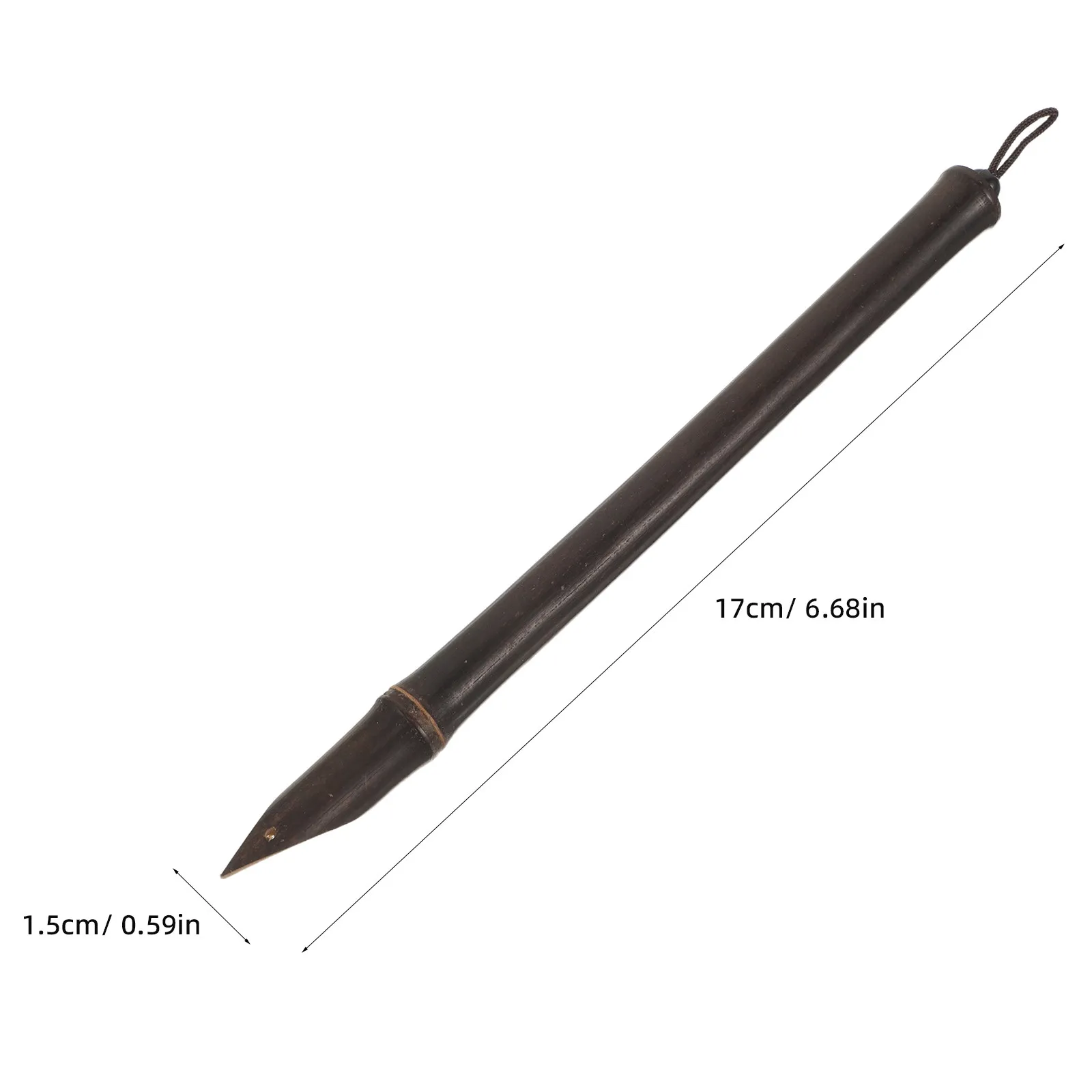 2Pcs Bamboo Dip Pens Handmade Calligraphy Pen Traditional Broad Nib Smooth Ink Flow Writing Drawing Tools for Beginners Artists view 6