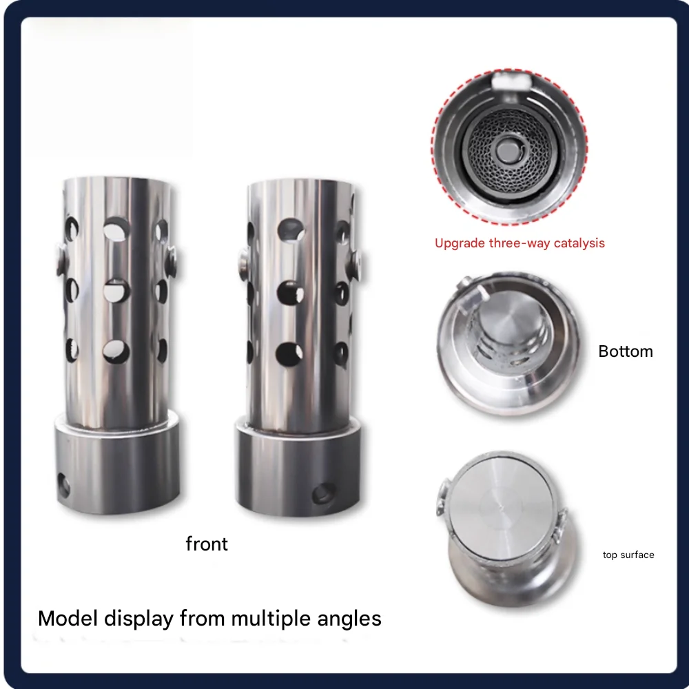For VOGE CU625 muffler plugs, mufflers, CU625 three-way catalytic converter exhaust muffler modification parts.VOGE CU625  Wuji