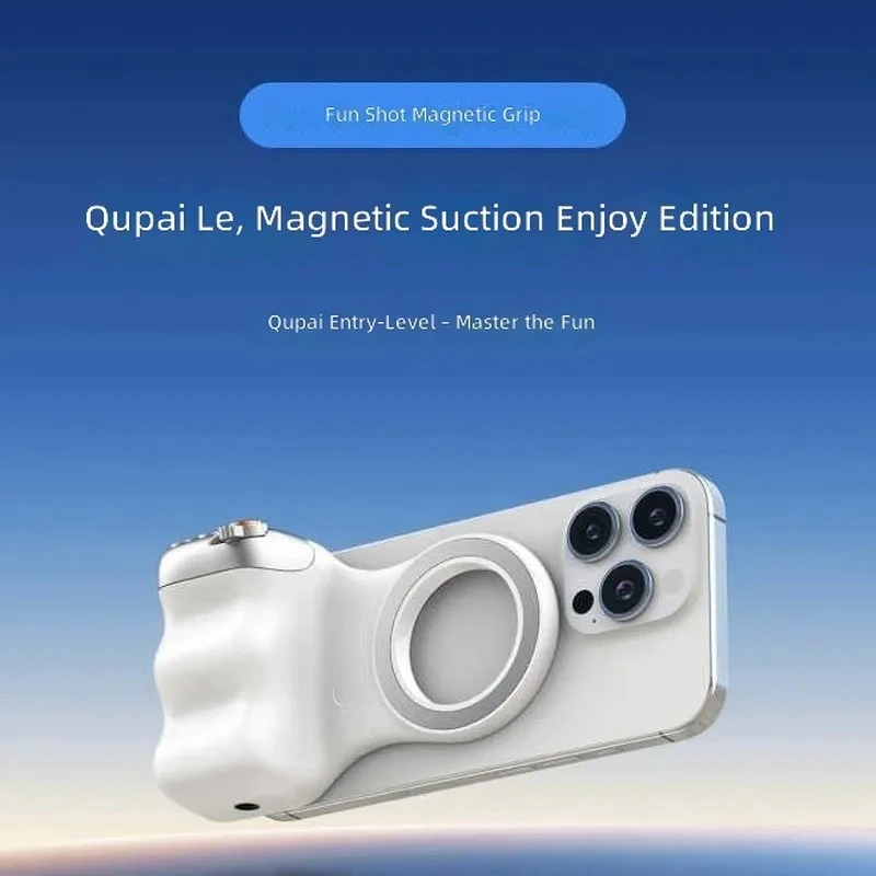 for  Magnetic Beater Handle with Wireless Bluetooth Remote Control for Auxiliary Zoom Shooting