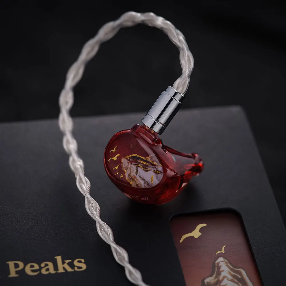 새로운 Celest PhoenixCall 2.0 헤드폰 2DD+2BA+2FPD 이어폰형 이어폰 하이브리드 IEM(3.5mm 4.4mm 이어버드 플러그 헤드셋 케…