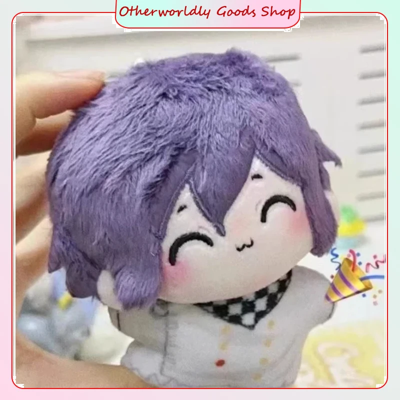 Danganronpa Game Peripheral Kokichi Ouma 10cm Cotton Doll Printed Backpack Decoration Toys Holiday Gift Cartoon Doll Anime