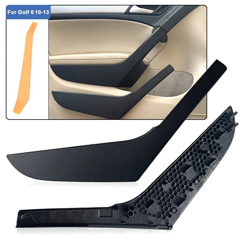 

Left Right Interior Inner Door Handle Cover Trim For 2010-2013 VW Golf 6 Mk6 5K4 868 040 Car Accessories