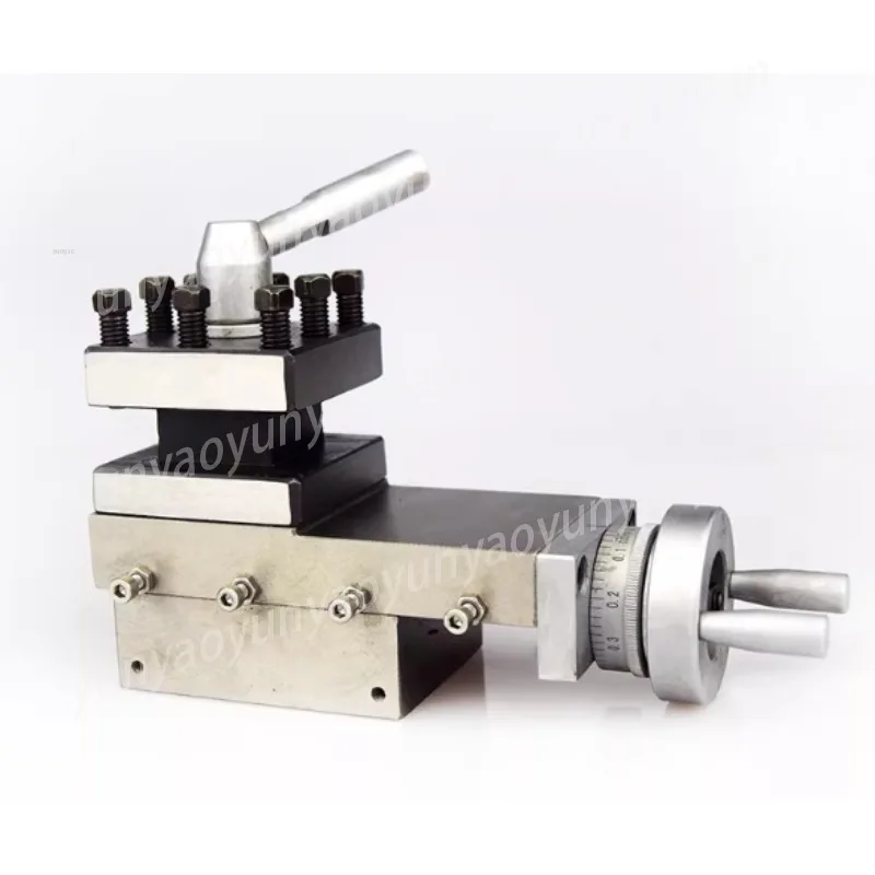 WM180V 4-Way Rotating Tool Post Small Lathe Compound Slide Rest Carriage Replacement Parts