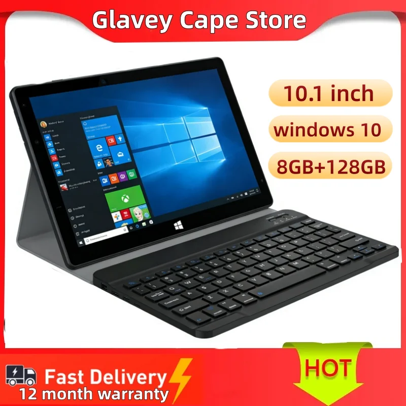 Top Sales 10.1'' Windows 10 Q1 Tablet PC AR10 RAM 8GB 128GB ROM WIFI Quad Core WIFI Dual Camera USB 3.0 1280*800 Touch Screen