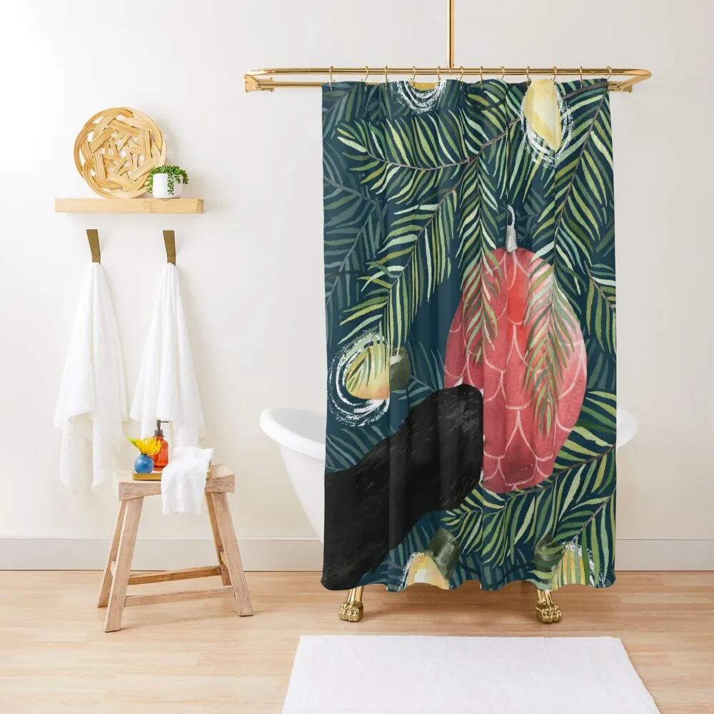 

Here Comes Santa Claws Shower Curtain Anime Bathroom Shower For Bathroom Set Waterproof Shower For The Bathroom Curtain