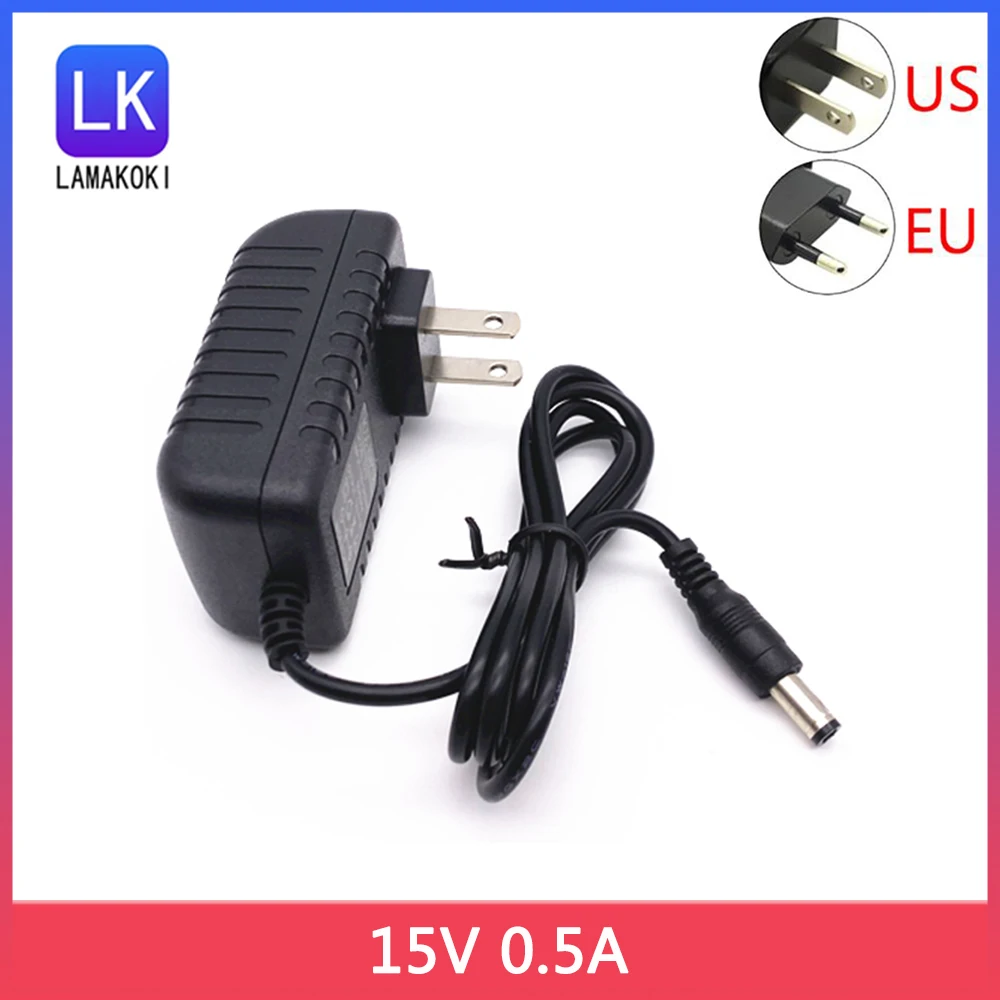 15V 500MA Power Adapter 15V 0.5A Massage Chair Beauty Instrument Charger LED Light Bar Power Adapter