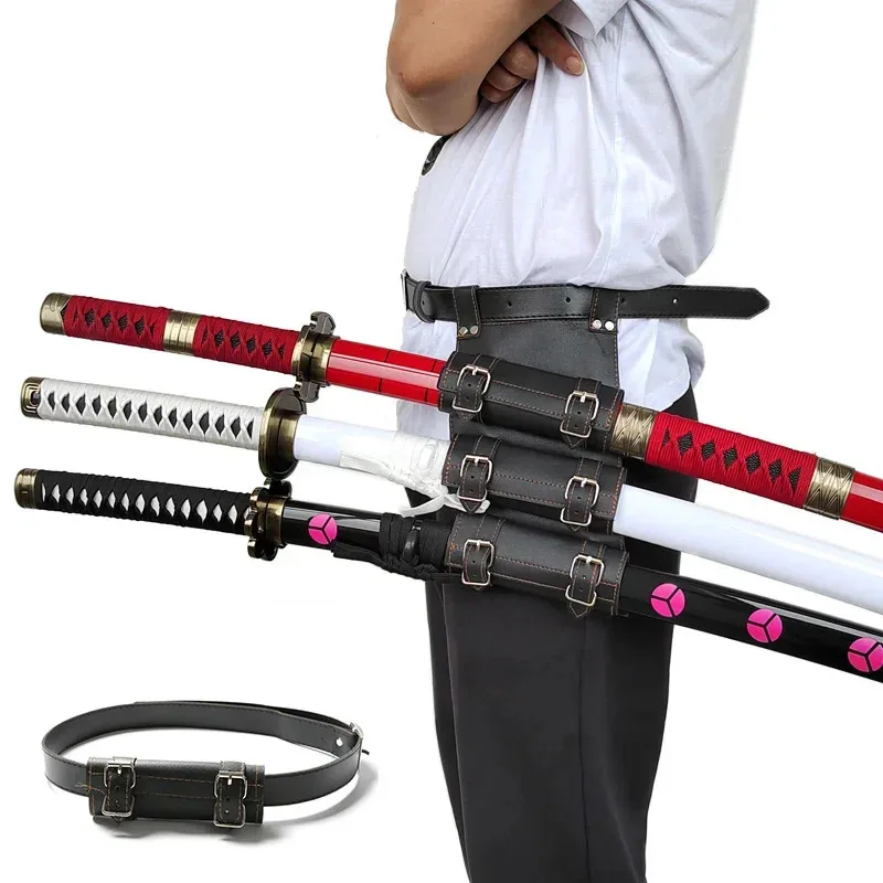 Trafalgar Law espada Anime Cosplay Roronoa Zoro Katana Kitetsu Yama Shusui samurái japonés espadas de juguete de madera decoración de Catana