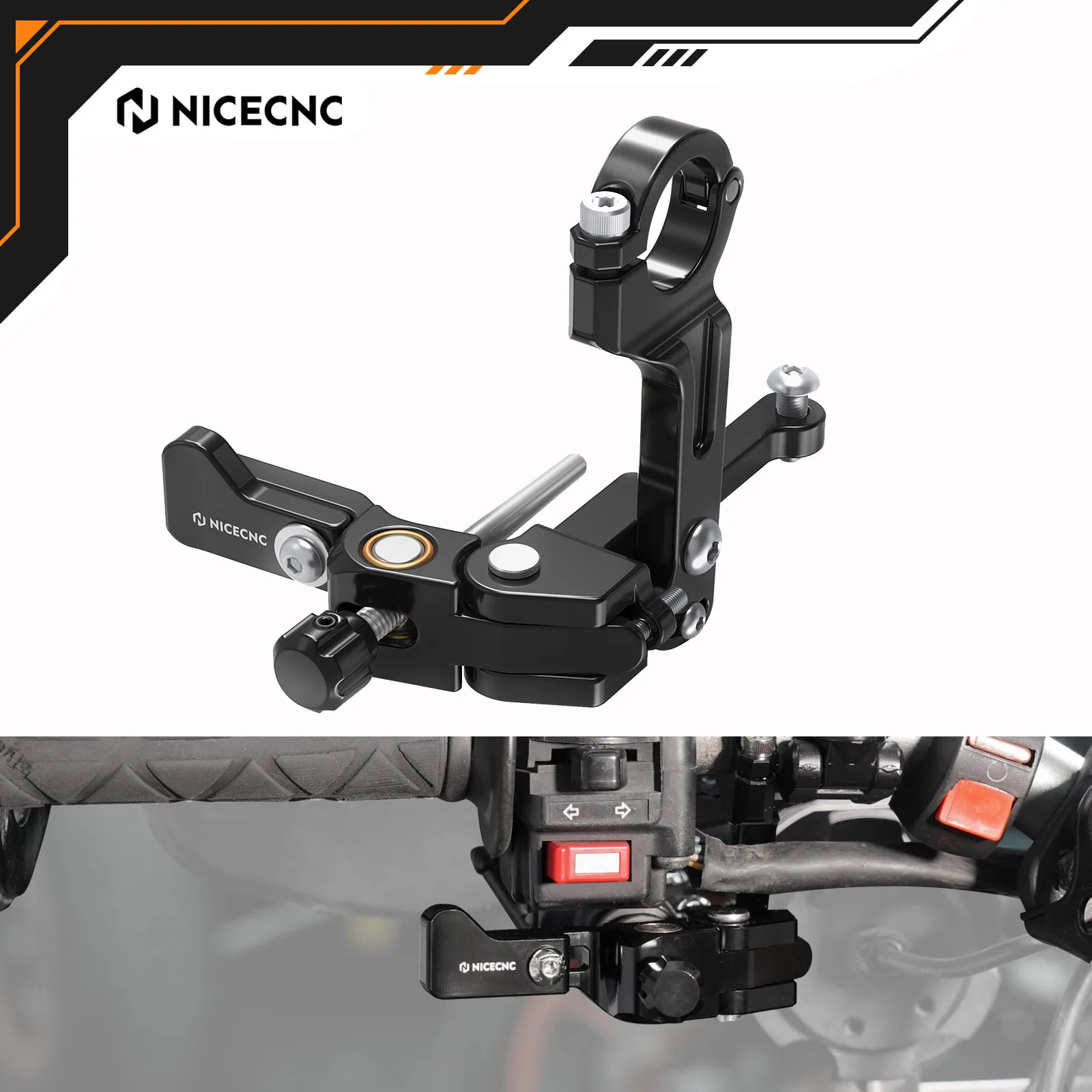 NICECNC para KTM 690 Enduro Duke R para Husqvarna 701 Enduro Supermoto GasGas 700 SM Yamaha Tenere 700 conjunto de freno de pulgar izquierdo