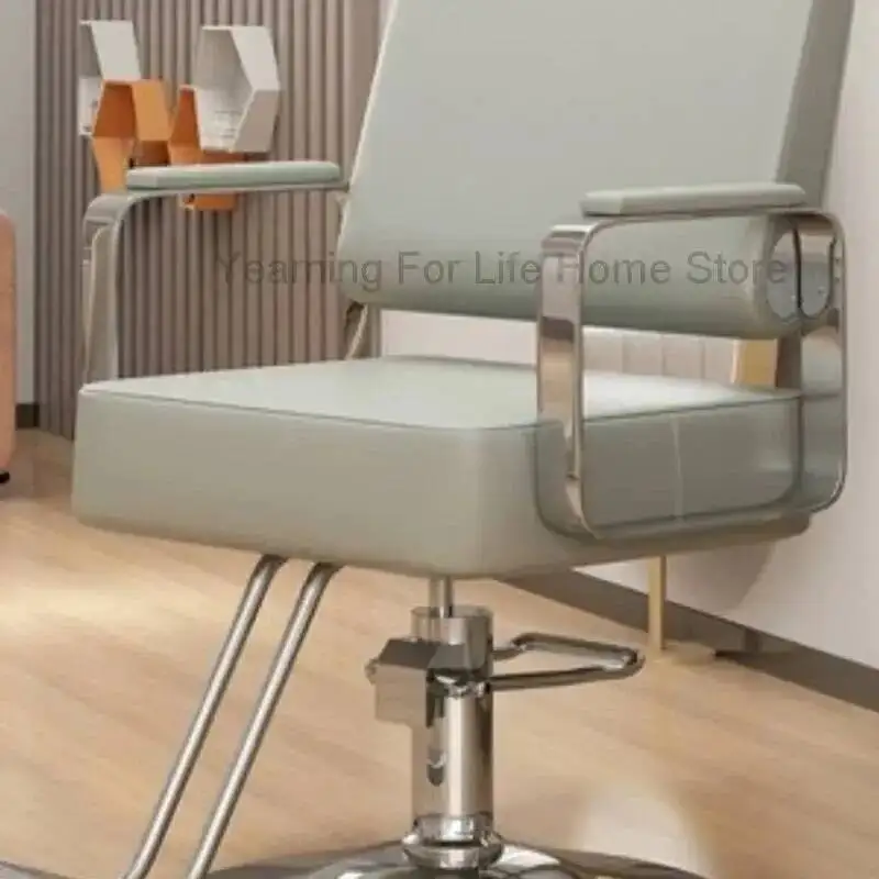 

Vanity Hairdresser Pedicure Barber Stylist Chair Professional Barber Chair Vanity Swivel Silla Barberia Salon Furniture LJ50BC