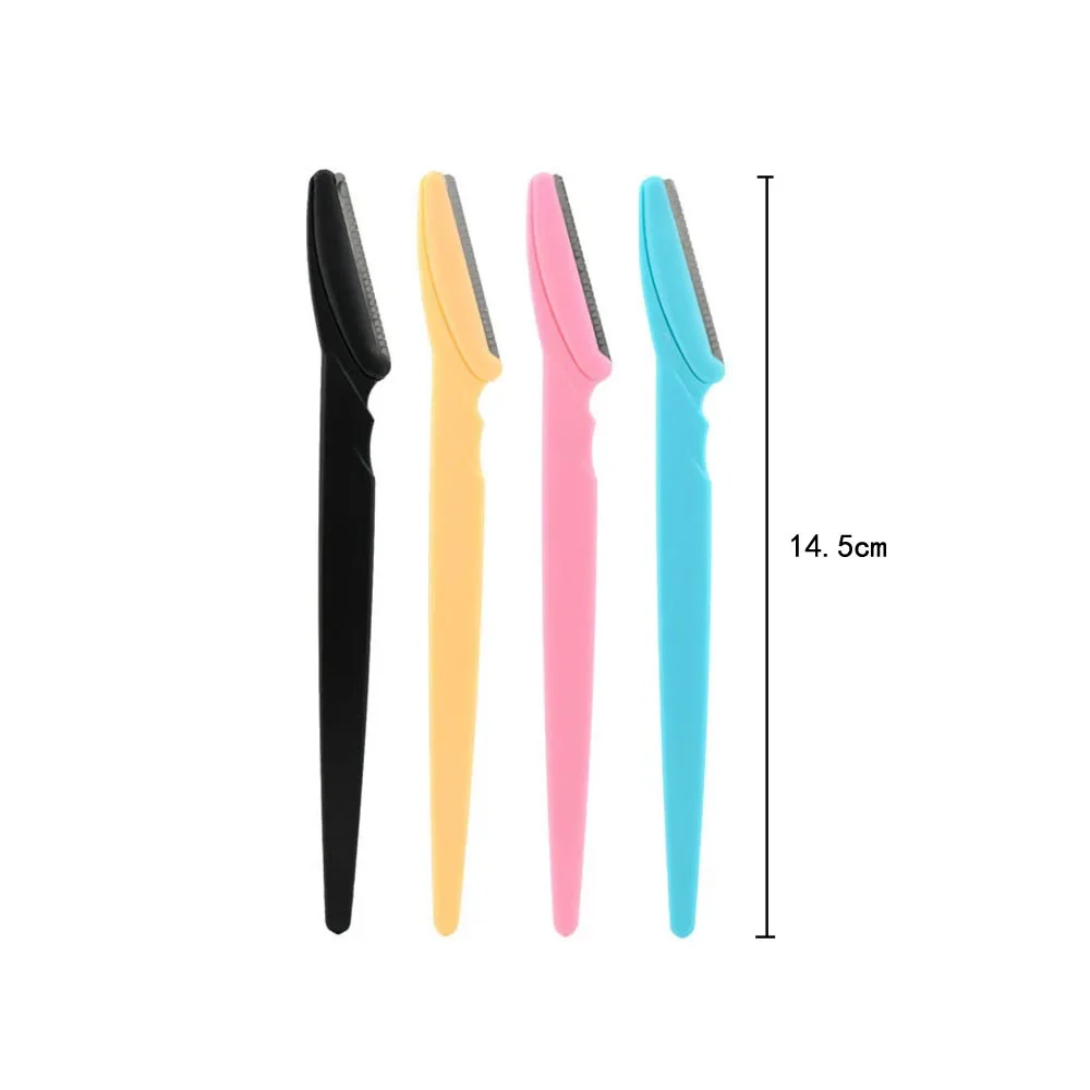 5Pcs Eyebrow Trimmer Blade Women Face Shaver Portable Eye Brow Epilation Hair Removal Cutters Safety Knife Makeup Scraper